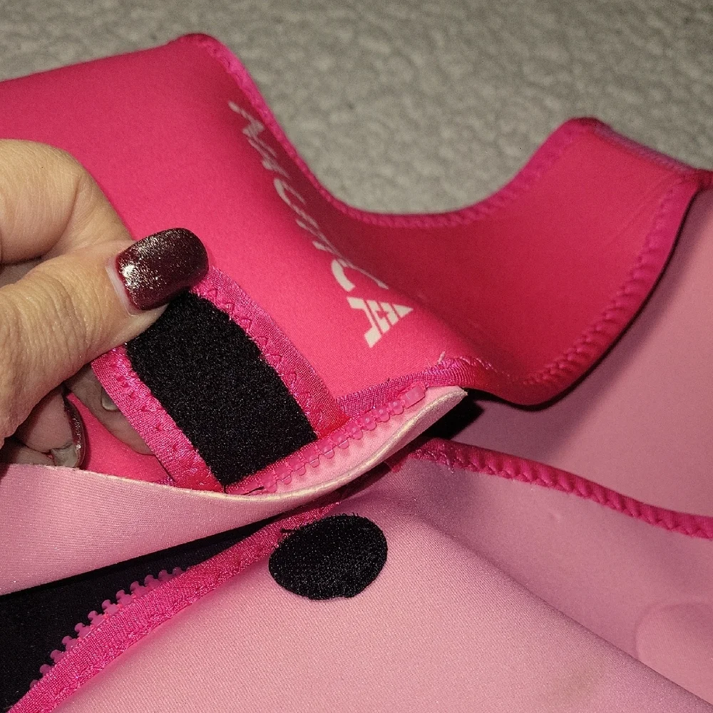 Nautica Pink Kids Swim Vest - Picture 4 of 6